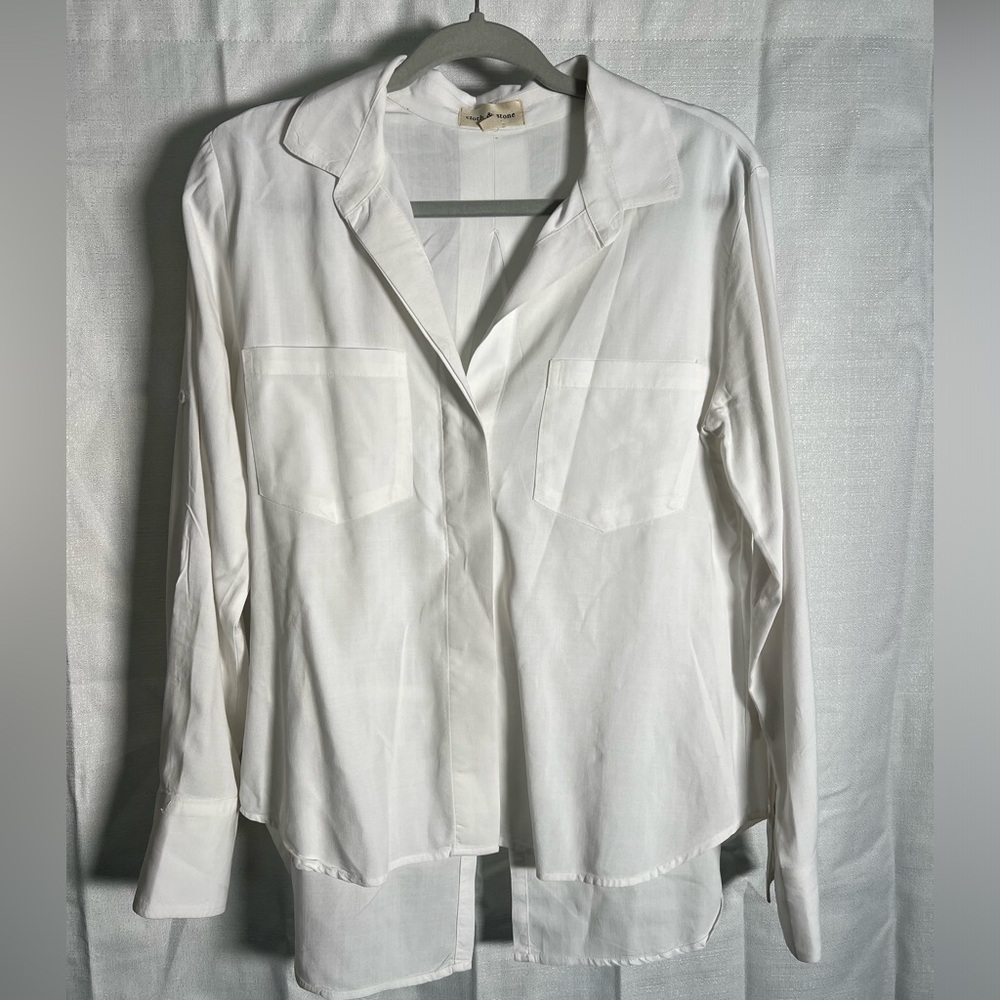 Anthropologie Cloth‎ & Stone women button Shirt- Small